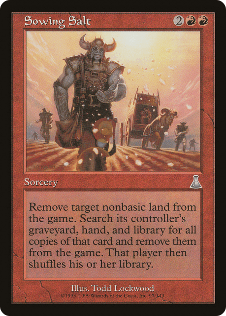 Sowing Salt (97) — Urza's Destiny