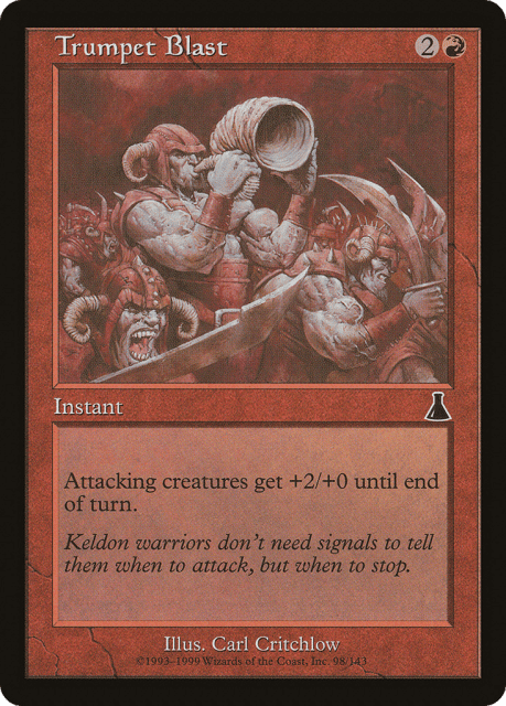 Trumpet Blast (98) — Urza's Destiny