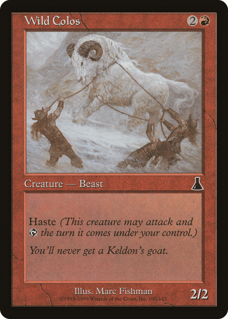 Wild Colos (100) — Urza's Destiny