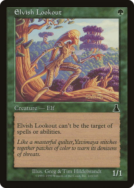 Elvish Lookout (103) — Urza's Destiny