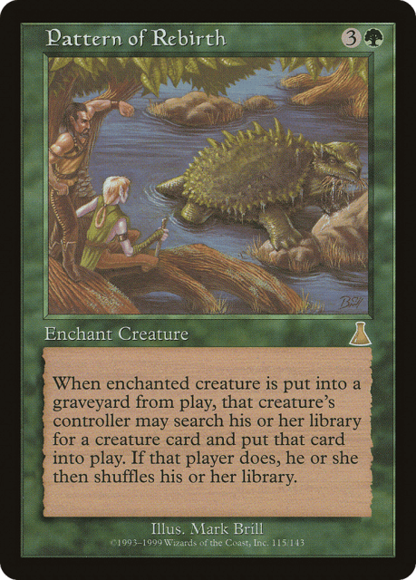 Pattern of Rebirth (115) — Urza's Destiny