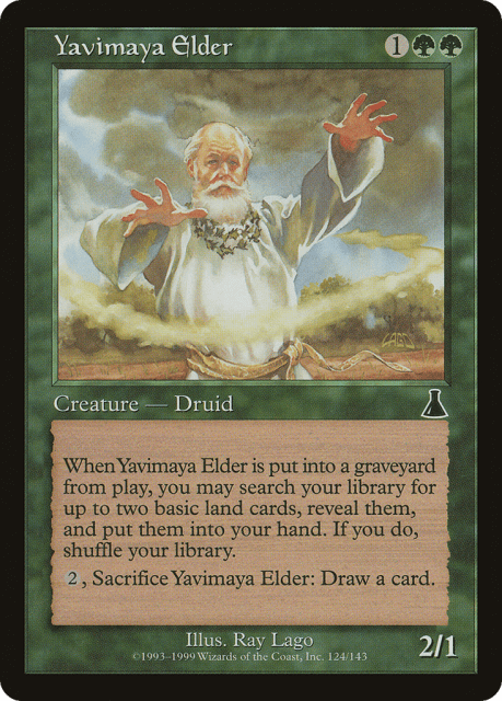 Yavimaya Elder (124) — Urza's Destiny