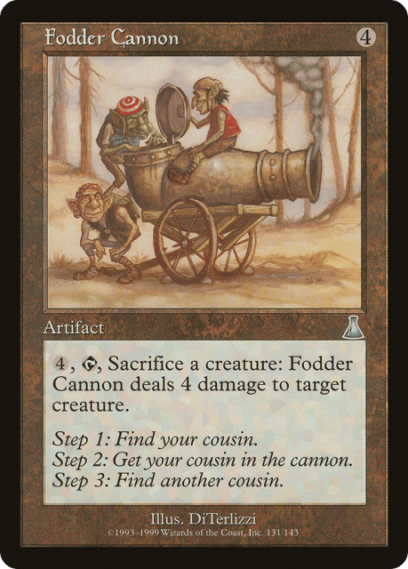 Fodder Cannon (131) — Urza's Destiny