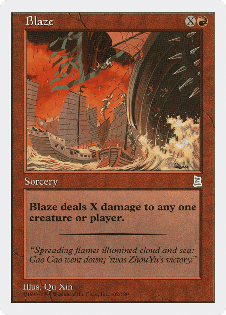Blaze (102) — Portal Three Kingdoms