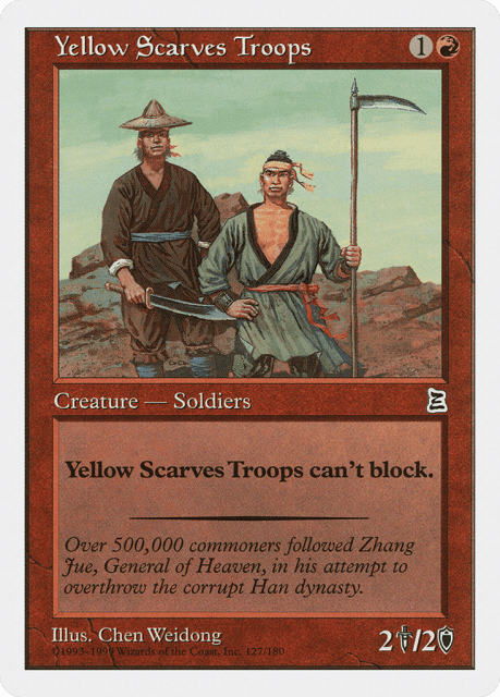 Yellow Scarves Troops (127) — Portal Three Kingdoms