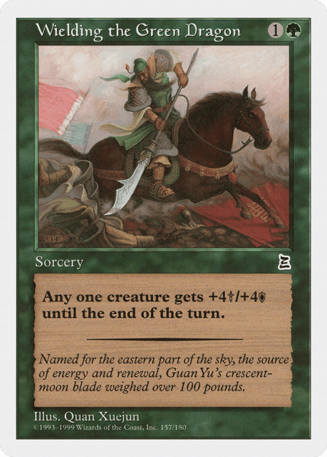 Wielding the Green Dragon (157) — Portal Three Kingdoms