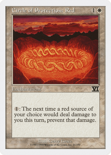 Circle of Protection: Red (11) — Classic Sixth Edition