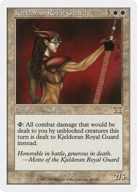 Kjeldoran Royal Guard (28) — Classic Sixth Edition
