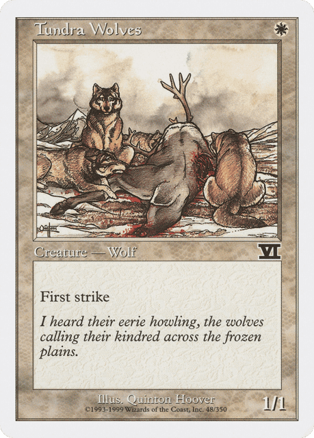 Tundra Wolves (48) — Classic Sixth Edition