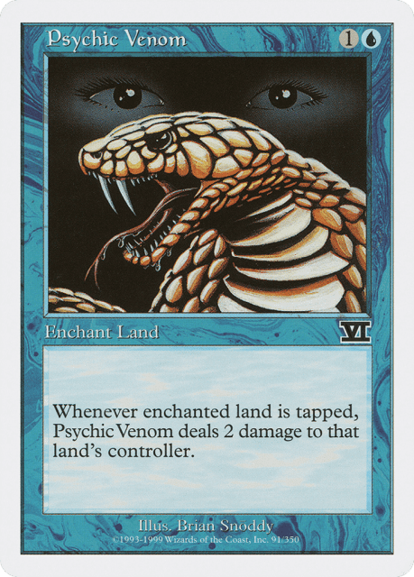 Psychic Venom (91) — Classic Sixth Edition