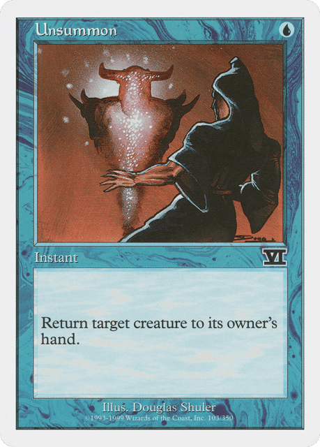 Unsummon (103) — Classic Sixth Edition