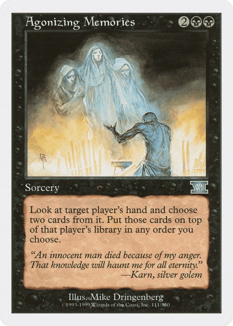 Agonizing Memories (111) — Classic Sixth Edition