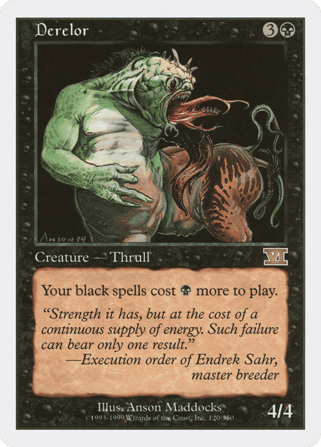 Derelor (120) — Classic Sixth Edition