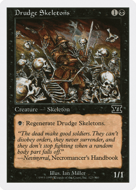 Drudge Skeletons (123) — Classic Sixth Edition