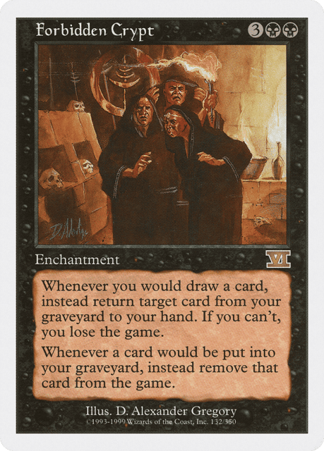 Forbidden Crypt (132) — Classic Sixth Edition
