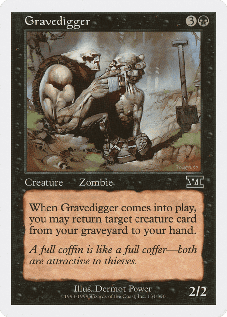 Gravedigger (134) — Classic Sixth Edition