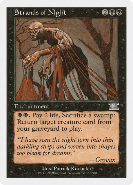 Strands of Night (156) — Classic Sixth Edition