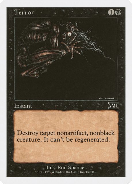 Terror (160) — Classic Sixth Edition