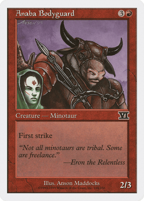 Anaba Bodyguard (164) — Classic Sixth Edition