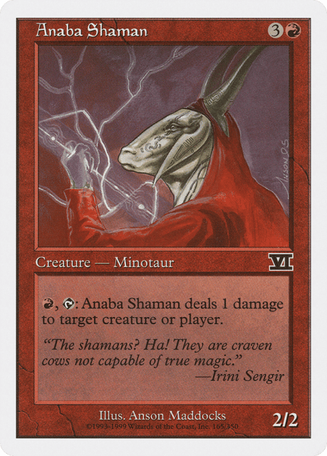 Anaba Shaman (165) — Classic Sixth Edition