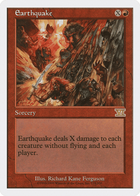 Earthquake (173) — Classic Sixth Edition