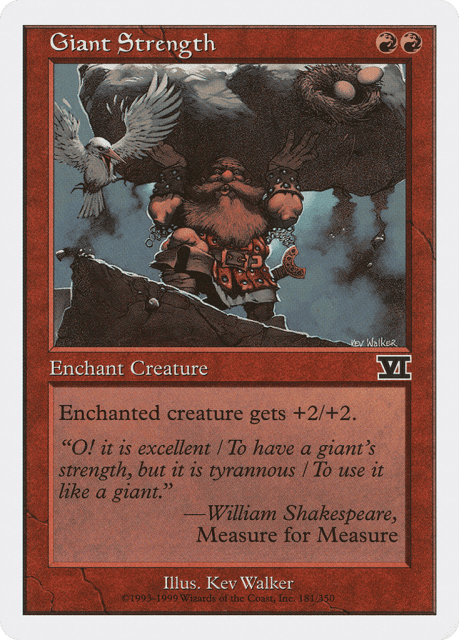 Giant Strength (181) — Classic Sixth Edition