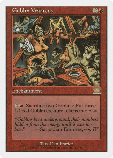 Goblin Warrens (187) — Classic Sixth Edition