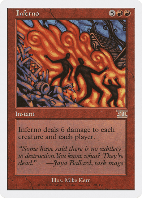 Inferno (191) — Classic Sixth Edition