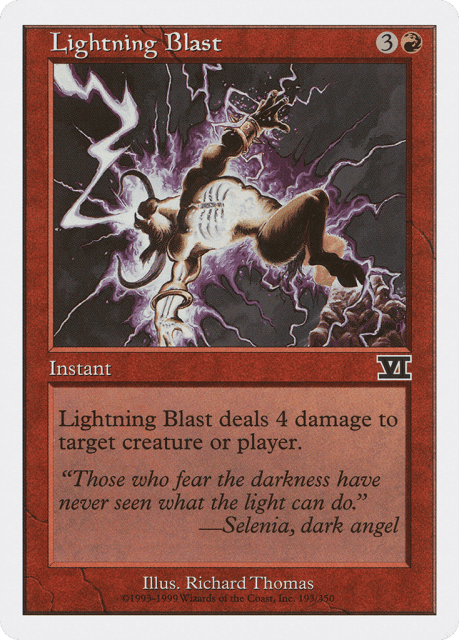 Lightning Blast (193) — Classic Sixth Edition
