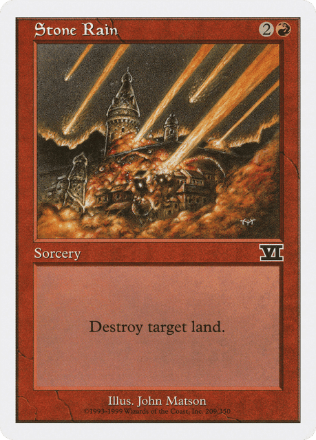 Stone Rain (209) — Classic Sixth Edition