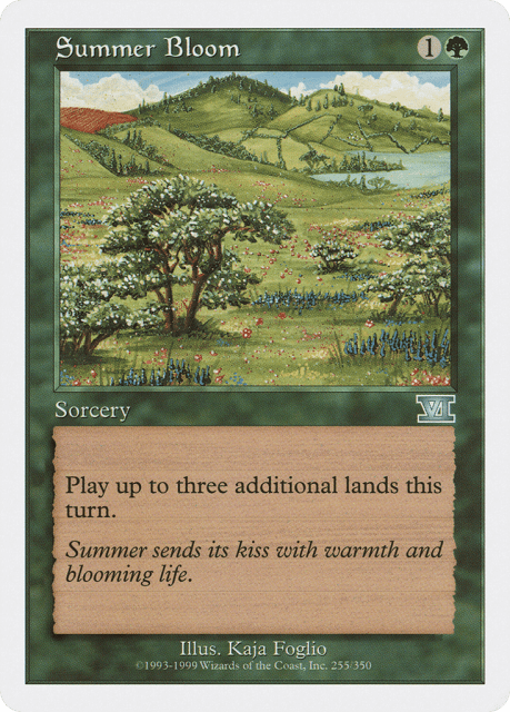 Summer Bloom (255) — Classic Sixth Edition