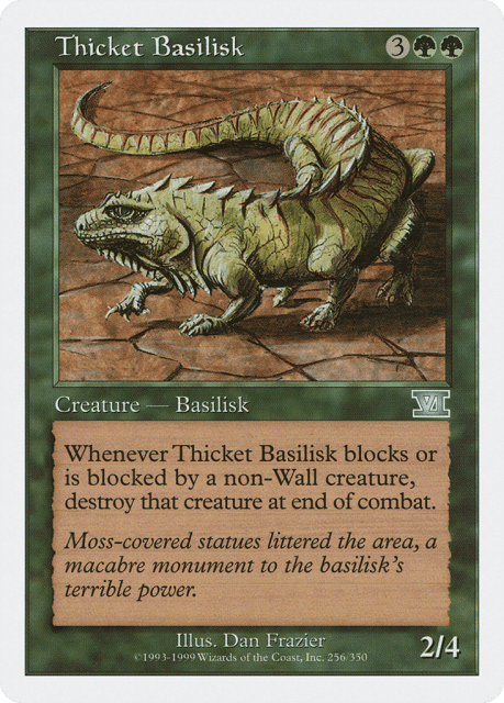 Thicket Basilisk (256) — Classic Sixth Edition
