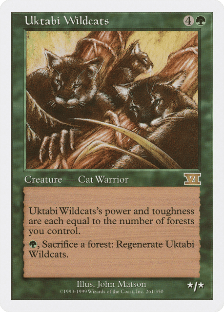 Uktabi Wildcats (261) — Classic Sixth Edition