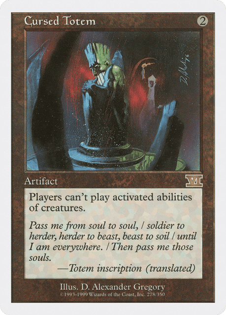 Cursed Totem (278) — Classic Sixth Edition