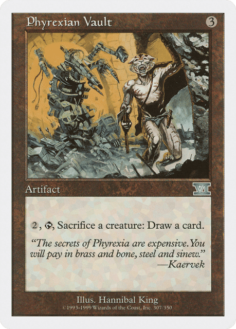 Phyrexian Vault (307) — Classic Sixth Edition