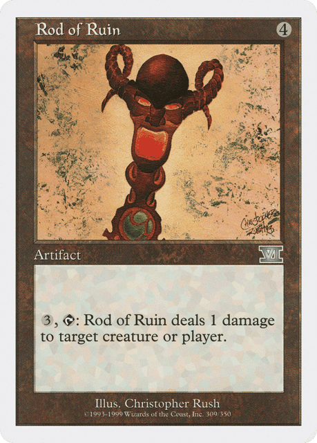 Rod of Ruin (309) — Classic Sixth Edition