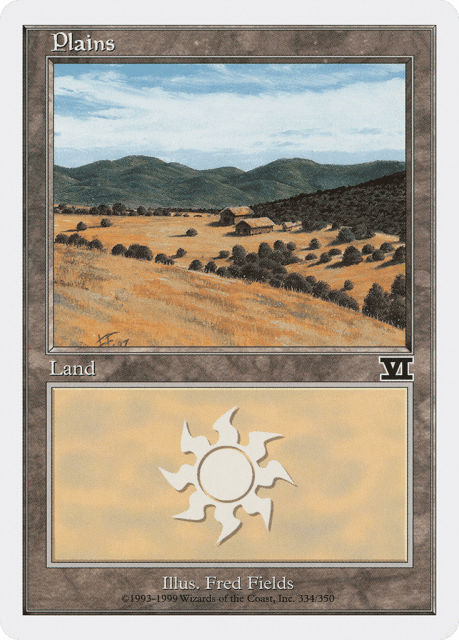 Plains (334) — Classic Sixth Edition