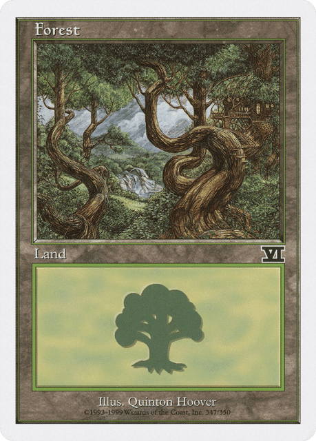 Forest (347) — Classic Sixth Edition