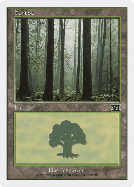 Forest (350) — Classic Sixth Edition