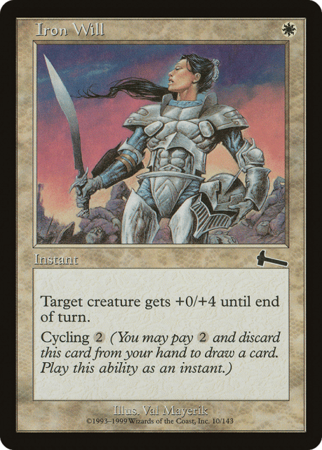 Iron Will (10) — Urza's Legacy