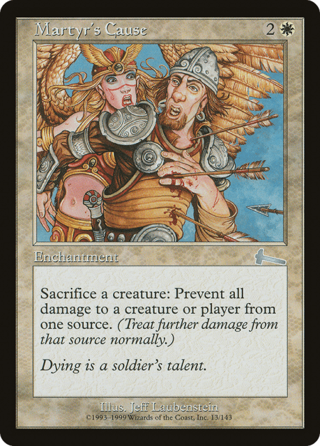 Martyr's Cause (13) — Urza's Legacy