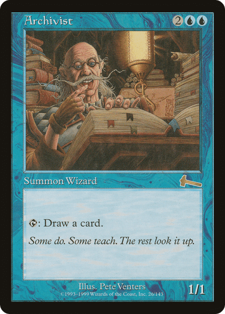 Archivist (26) — Urza's Legacy