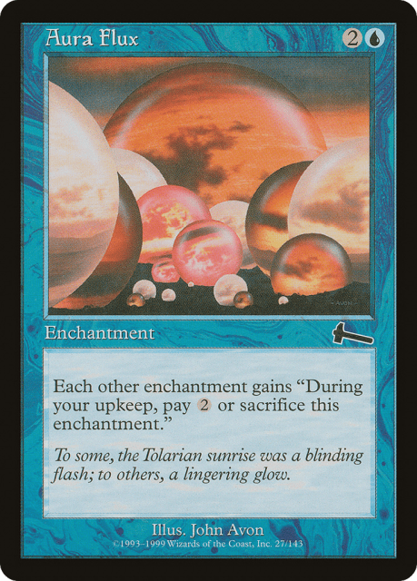 Aura Flux (27) — Urza's Legacy