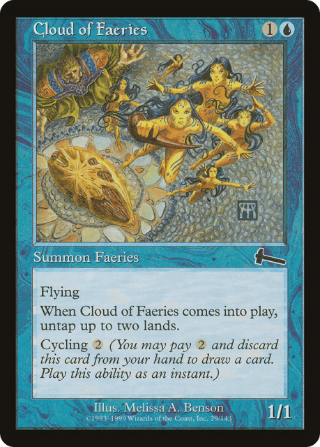 Cloud of Faeries (29) — Urza's Legacy