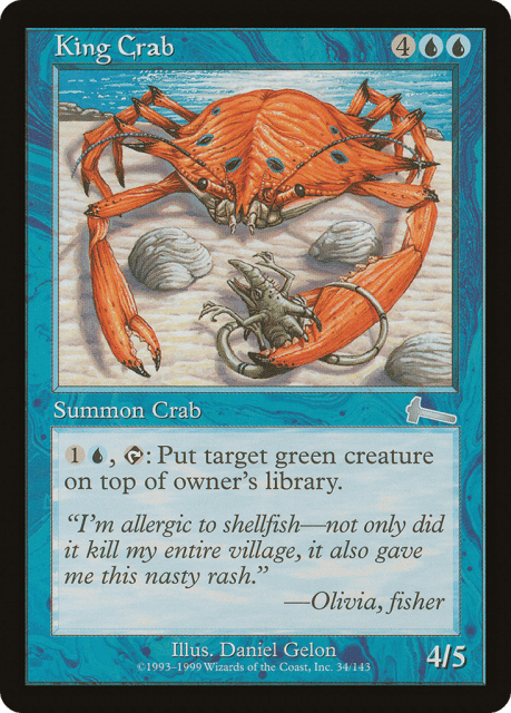 King Crab (34) — Urza's Legacy