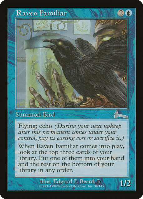 Raven Familiar (39) — Urza's Legacy