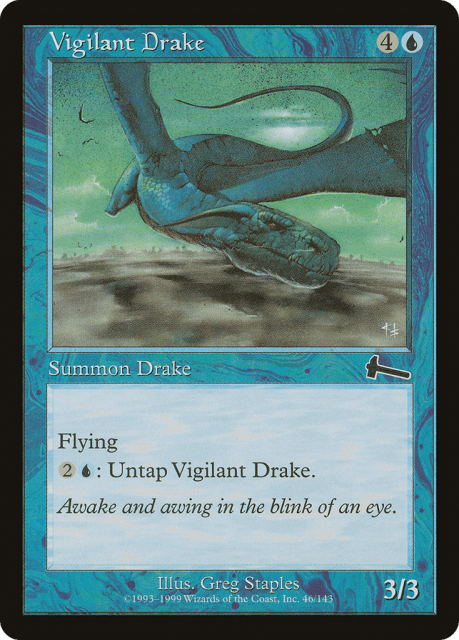 Vigilant Drake (46) — Urza's Legacy