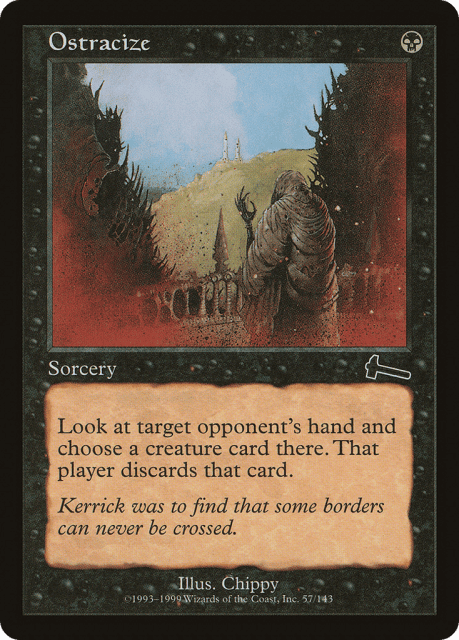 Ostracize (57) — Urza's Legacy