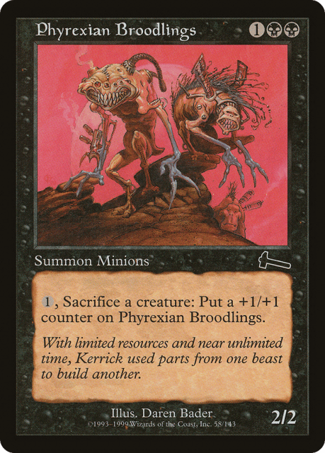 Phyrexian Broodlings (58) — Urza's Legacy