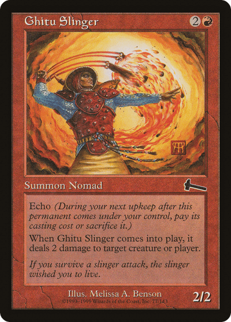 Ghitu Slinger (77) — Urza's Legacy